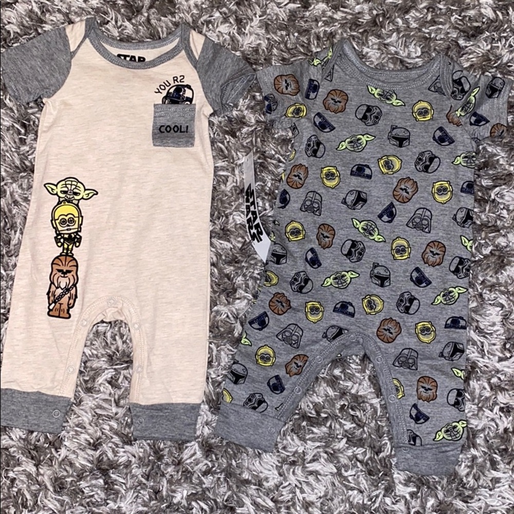 NWT Star Wars outfits